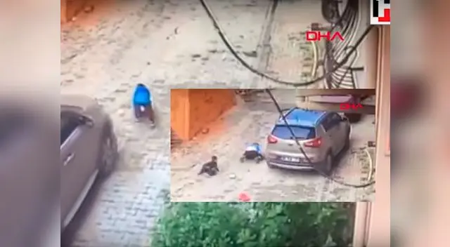 Niño de tres año es atropellado por su madre y sale ileso de milagro