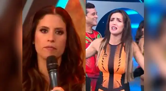 María Pía enfureció con Rosángela Espinoza por soplar en competencia María Pía enfureció con Rosángela Espinoza por soplar en competencia