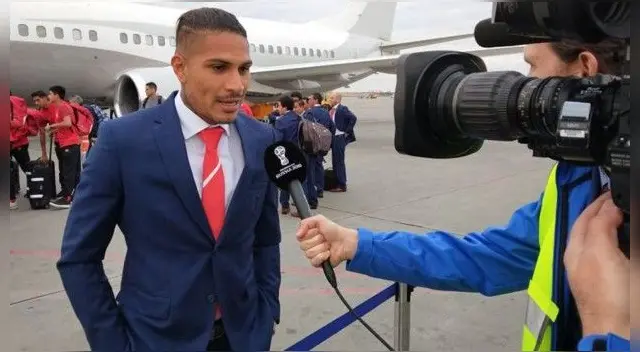 Paolo Guerrero. Fuente: Selección peruana
