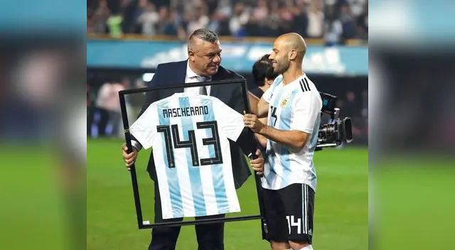 Javier Mascherano junto a Rafa Márquez son los dos jugadores vigentes con mas presencia en los Mundiales