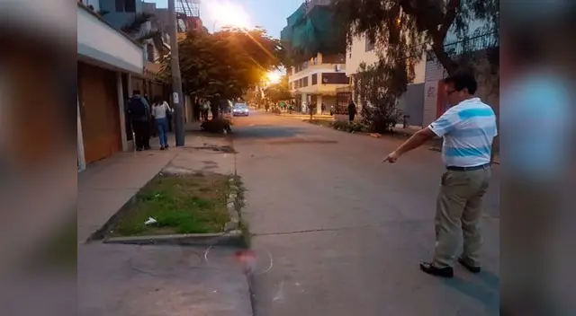 Balacera se registró en San Luis este domingo. Foto: José Abanto