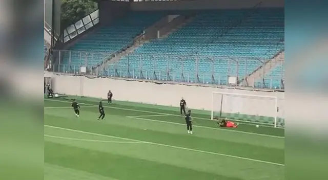  Selección Peruana en su  primer entrenamiento en Rusia 