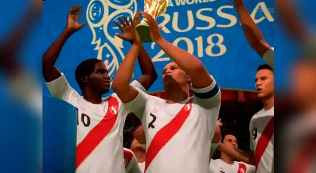 Se viraliza video de la Selección Peruana levantando la Copa del Mundo en FIFA 18 Se viraliza video de la Selección Peruana levantando la Copa del Mundo en FIFA 18