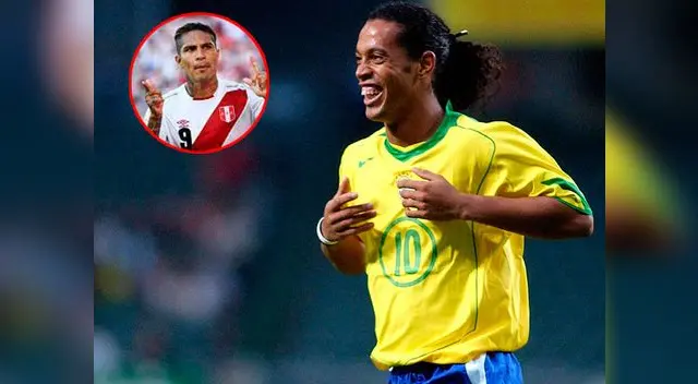 Ronaldinho asegura que Paolo Guerrero es uno de los mejores delanteros del mundo Ronaldinho asegura que Paolo Guerrero es uno de los mejores delanteros del mundo