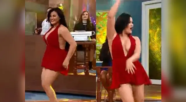 Michelle Soifer sufre descuido en vivo y termina mostrando su ropa interior