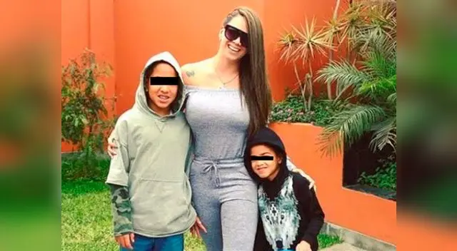 Así se despide Melissa Klug de su hijo antes que viaje a Rusia Así se despide Melissa Klug de su hijo antes que viaje a Rusia