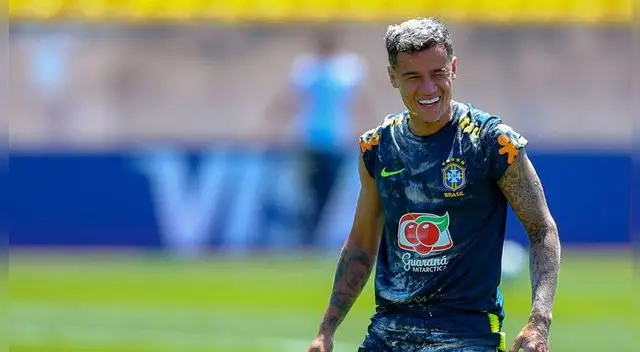 Así quedó Coutinho tras la broma de Neymar Así quedó Coutinho tras la broma de Neymar