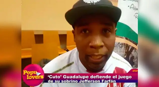 'Cuto' Guadalupe se refiere a los logros de Jefferson Farfán lejos de escándalos 'Cuto' Guadalupe se refiere a los logros de Jefferson Farfán lejos de escándalos