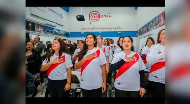 Vistieron la camiseta y alentarán como peruanos a la selección