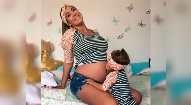 Tilsa Lozano publicó un tierno video sobre su embarazo
