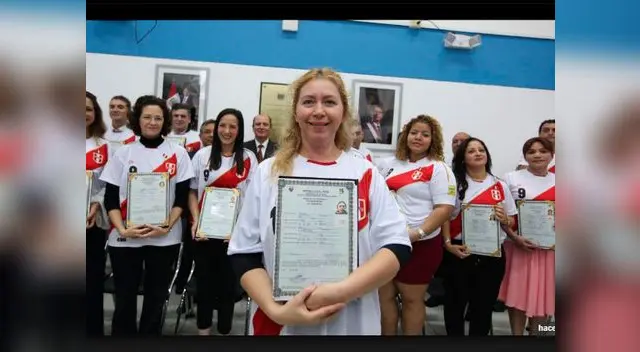 Ciudadana rusa contenta de estar en el Perú