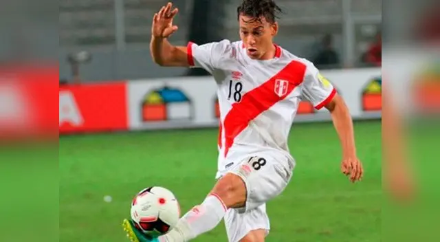 Cristian Benavente sigue alentando a la selección peruana Cristian Benavente sigue alentando a la selección peruana