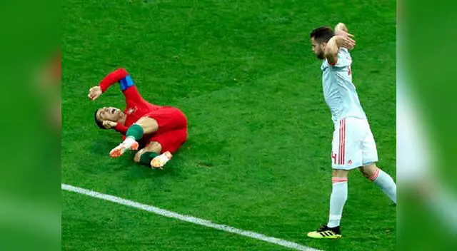 Mister Chip tras polémico penal a Cristiano Ronaldo Mister Chip tras polémico penal a Cristiano Ronaldo