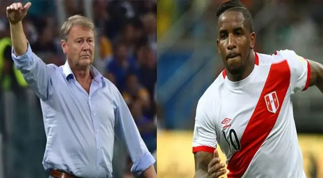 Hareide resaltó el juego de Farfán
