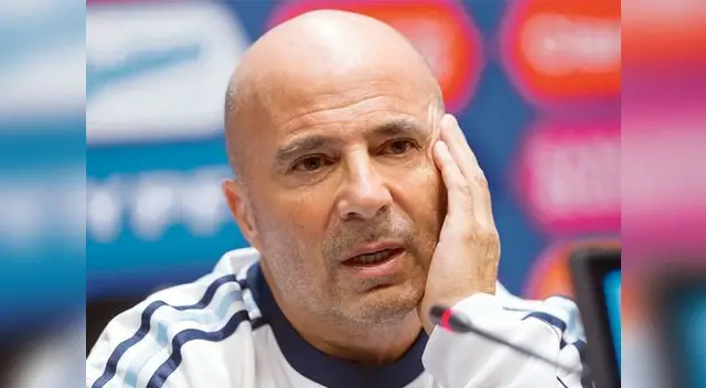 Sampaoli muestra su apoyo a Lionel Messi tras penal errado