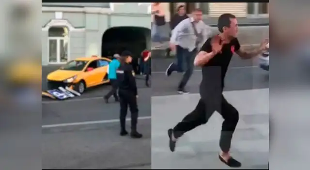 Momentos de fuga del taxista que empaño Mundial de Rusia 2018