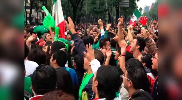 Hinchas mexicanos provocaron temblor al gritar gol