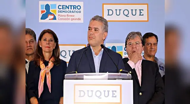 Iván Duque es nuevo presidente de Colombia 