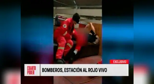 Bomberos de una compañía de San Borja generan polémica por grabar videos sexuales