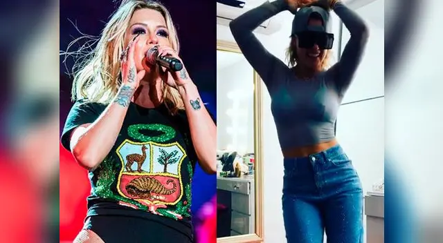 Leslie Shaw sorprende a sus fans con sexy baile alentando a la selección 