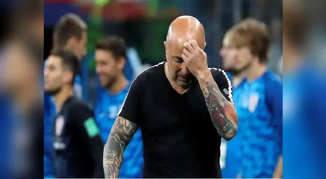 Jorge Sampaoli enfrenta una dura crisis con Argentina 