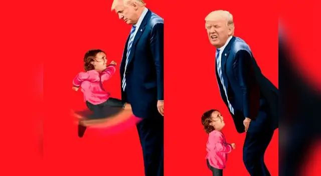 Niña confronta al presidente Donald Trump y le da su merecido