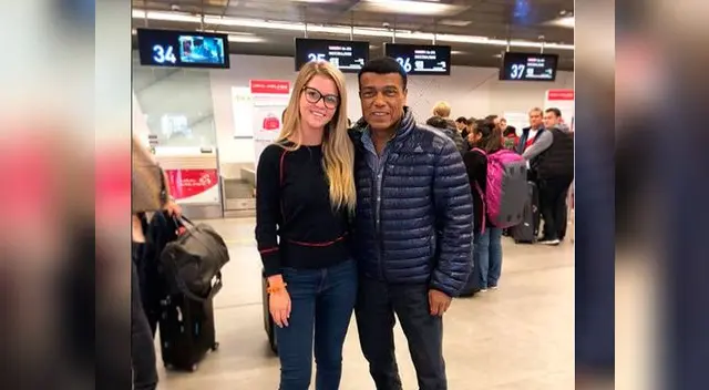 Brunella Horna desmiente supuesta equivocación en foto con Teófilo Cubillas Brunella Horna desmiente supuesta equivocación en foto con Teófilo Cubillas