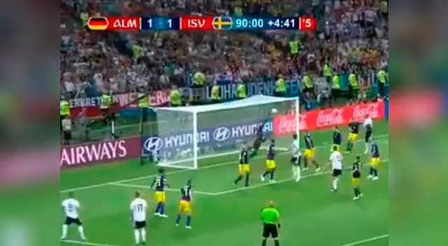 El golazo de Toni Kroos que le dio agónica victoria a Alemania sobre Suecia 