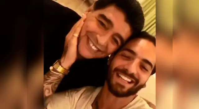 Diego Mardona y Maluma se divierten juntos en Moscú Diego Mardona y Maluma se divierten juntos en Moscú