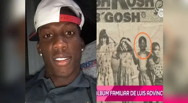 Los primeros pininos de Luis Advíncula como modelo 