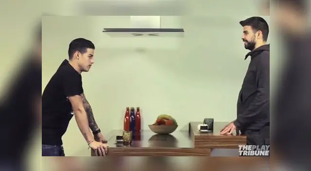 Piqué entrevista a James Rodriguez Piqué entrevista a James Rodriguez