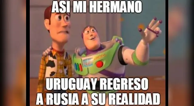 Los mejores memes de la victoria de Uruguay sobre Rusia