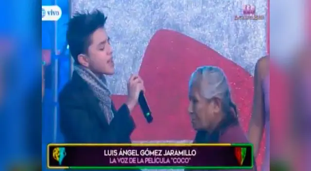 Integrantes de Esto es Guerra y Luis Ángel Gómez Jaramillo sorprendieron a abuelita Integrantes de Esto es Guerra y Luis Ángel Gómez Jaramillo sorprendieron a abuelita