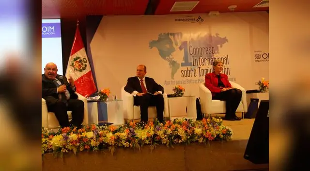 En plena reunión sobre problemática migratoria venezolana En plena reunión sobre problemática migratoria venezolana