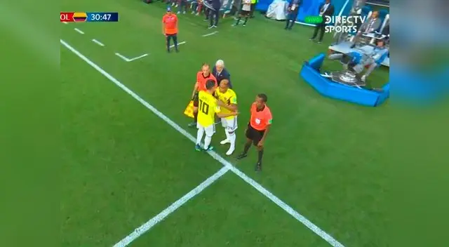 James Rodríguez tuvo una polémica reacción con Pékerman tras ser cambiado