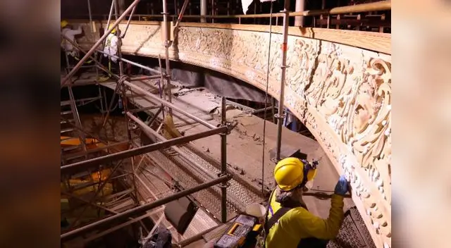 Restauración en el histórico Teatro Manuel Ascencio Segura está avanzada Restauración en el histórico Teatro Manuel Ascencio Segura está avanzada