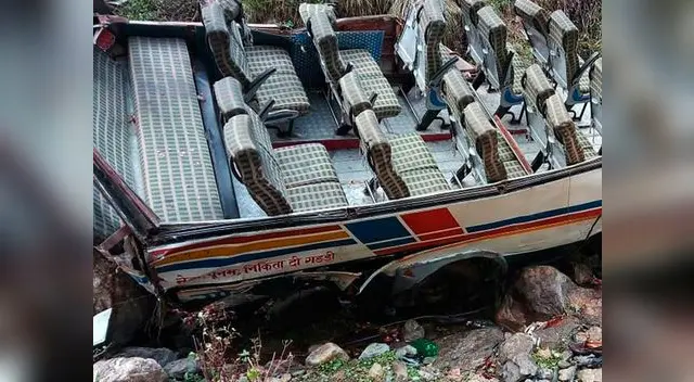 Al menos 47 fallecidos tras accident de tránsito en la India