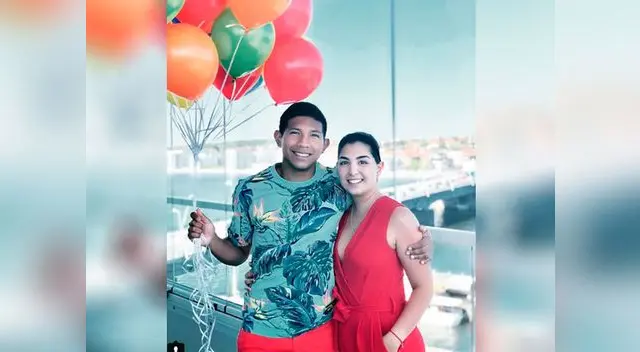 Edison Flores y su novia Ana. Fuente: Instagram oficial