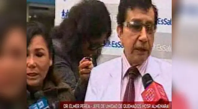 Doctor Perea dice que salud de Juanira es crítica