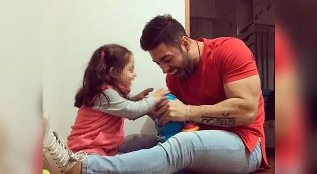 Sebastián Lizarzaburu compartió tierno momento con su hija en sus redes sociales 