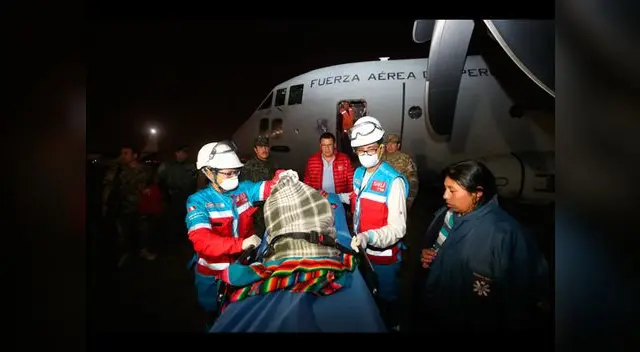 Bebé de tres meses con grave problema renal fue traído a LIma