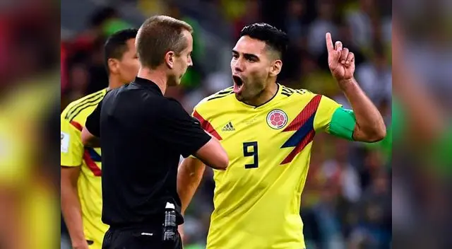 El colombiano Radamel Falcao criticó el arbitraje del estadounidense Mark Geiger El colombiano Radamel Falcao criticó el arbitraje del estadounidense Mark Geiger
