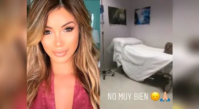 Paula Manzanal preocupó con imágenes en clínica