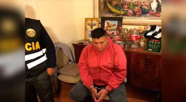 Uno de los detenidos Uno de los detenidos