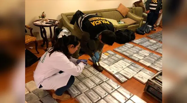 La droga incautada La droga incautada