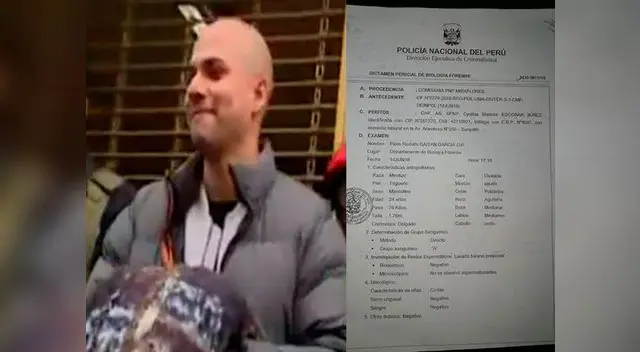 Piero Gaitán García afrontaría su juicio en libertad tras resultado de examen médico Piero Gaitán García afrontaría su juicio en libertad tras resultado de examen médico