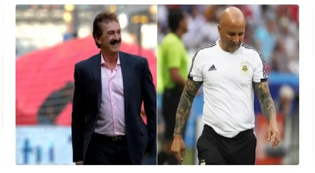 La Volpe le dio con palo a Samapaoli La Volpe le dio con palo a Samapaoli