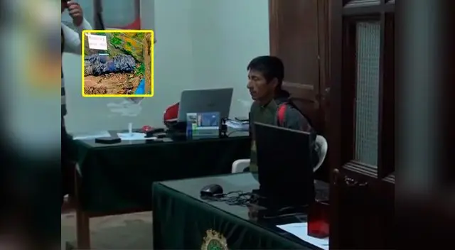 Con el fin de borrar evidencias, puso el cuerpo en una bolsa plástica y lo descuartizó, luego lo enterró en un descampado