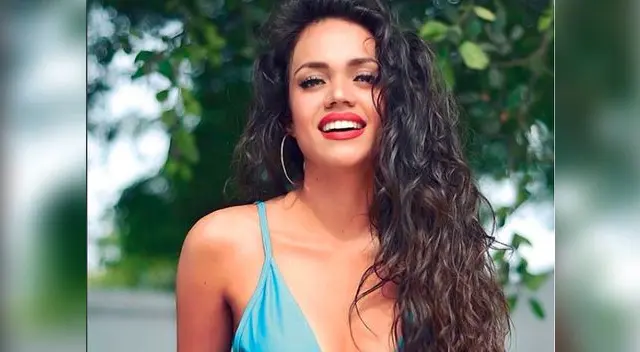 ¿ Mayra Goñi con problemas de acné?