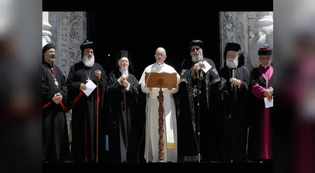 El papa Francisco clamó, por la situación en Oriente Medio El papa Francisco clamó, por la situación en Oriente Medio